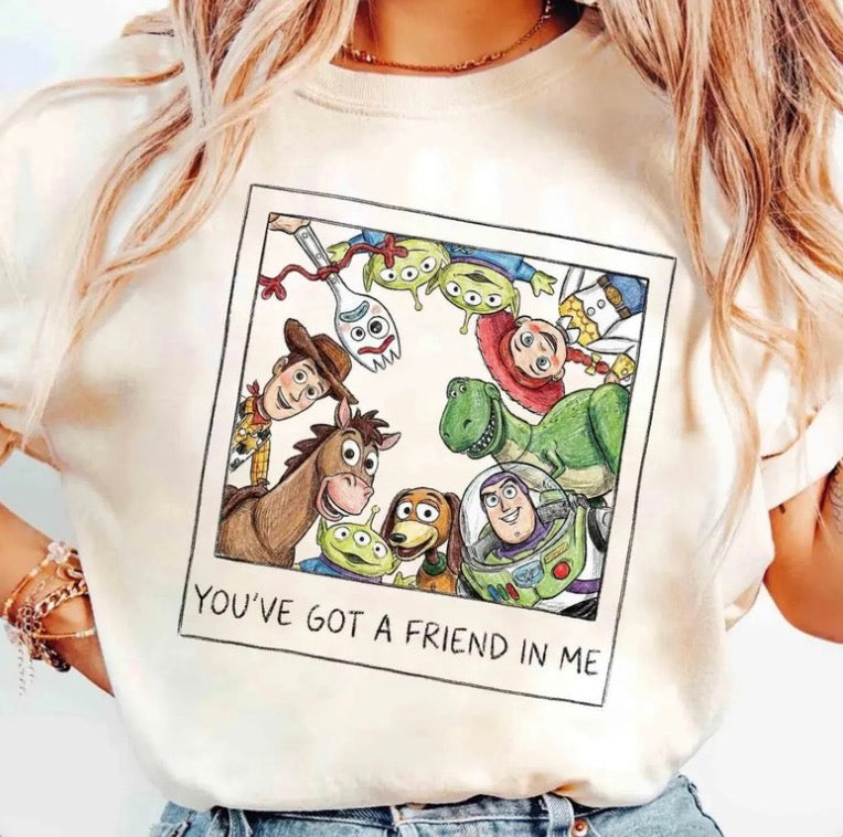 You’ve Got a Friend in Me Shirt (Polaroid Picture)