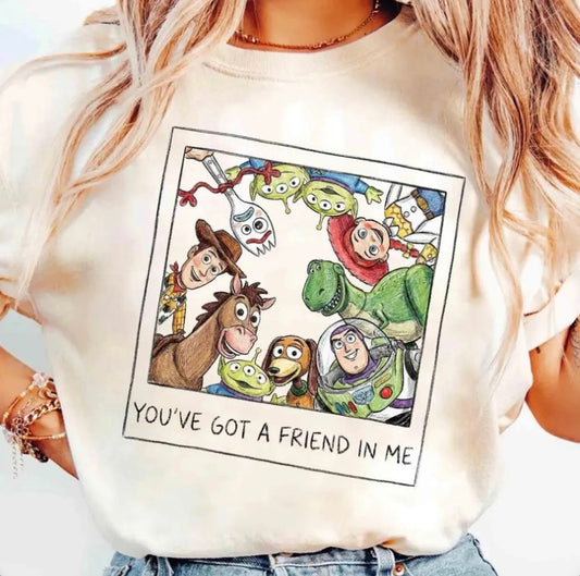 You’ve Got a Friend in Me Shirt (Polaroid Picture)
