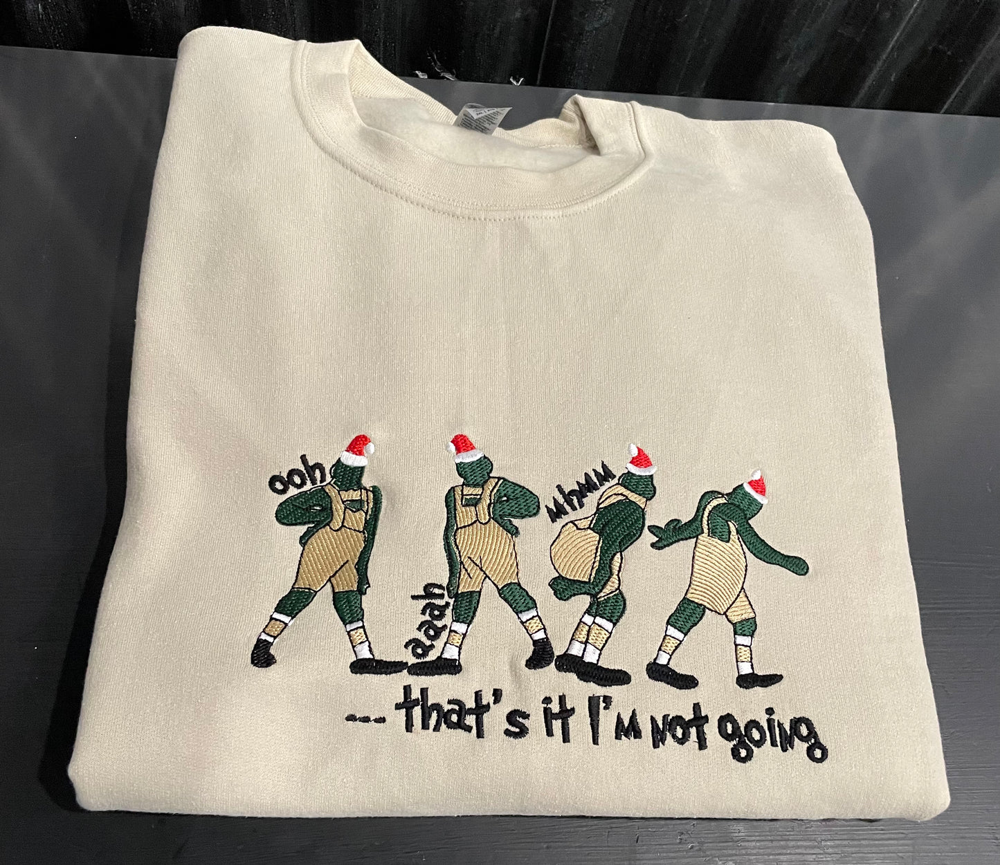 Embroidered That’s It I’m Not Going Sweatshirt