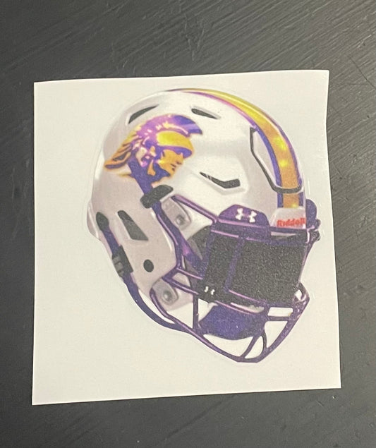 Trojans Helmet Car Decal