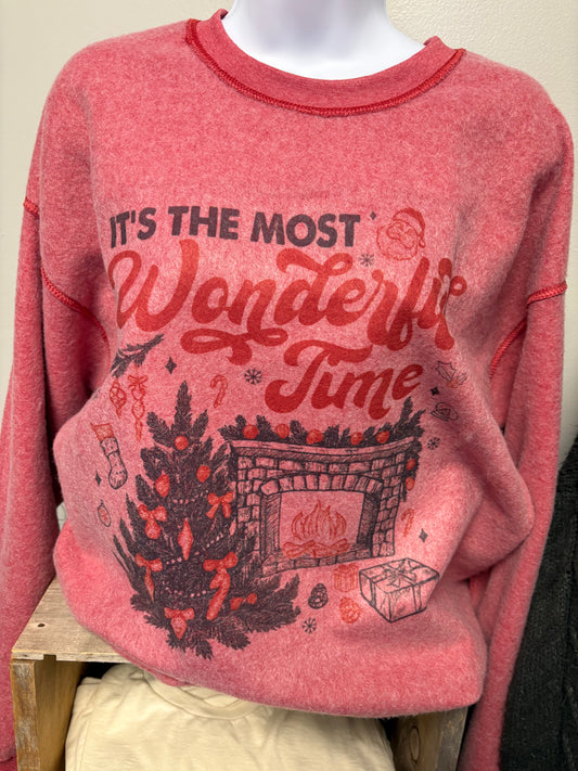 Inside Out It’s the Most Wonderful Time Sweatshirt