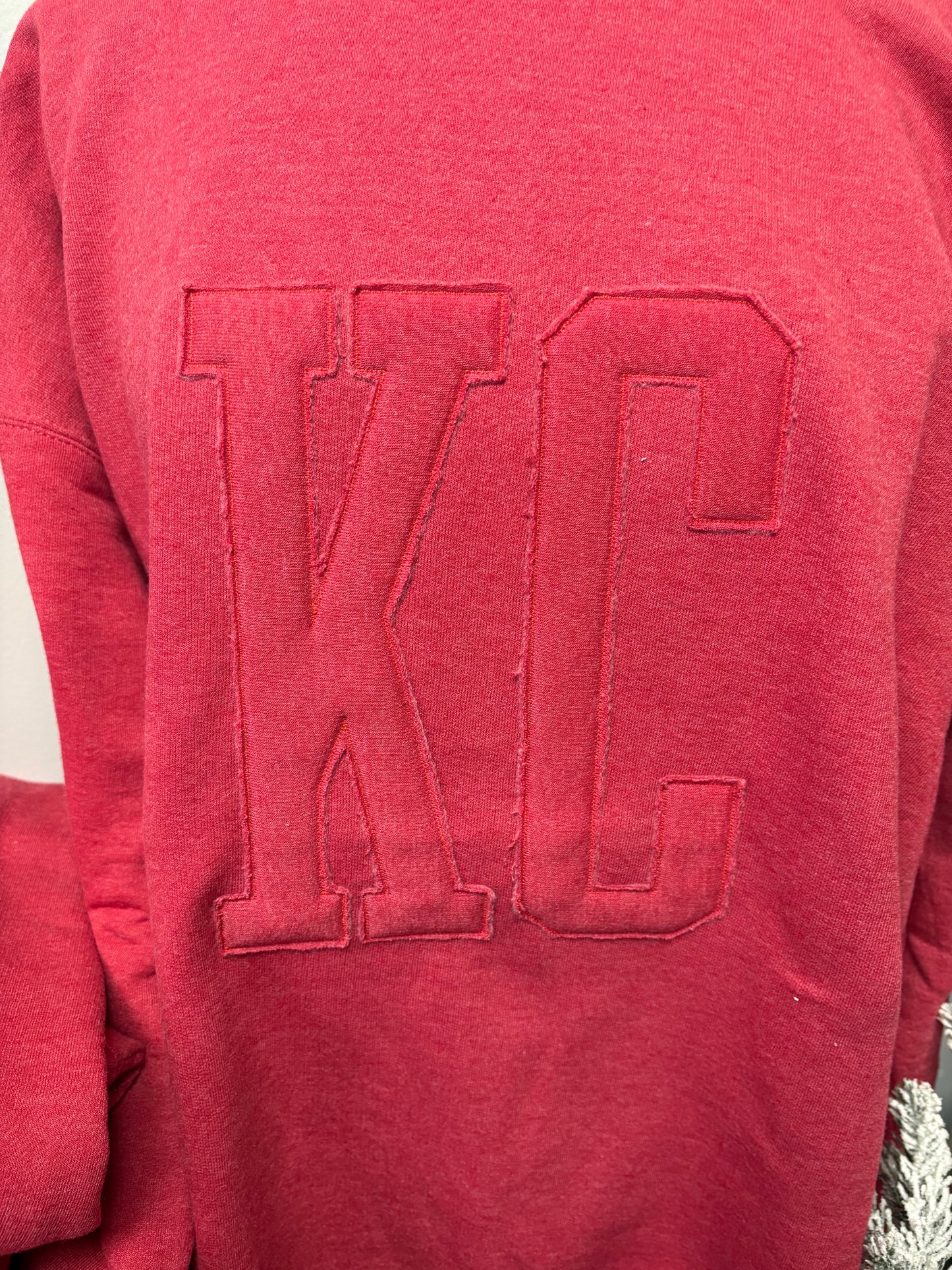 KC Monochromatic Embroidered Sweatshirt