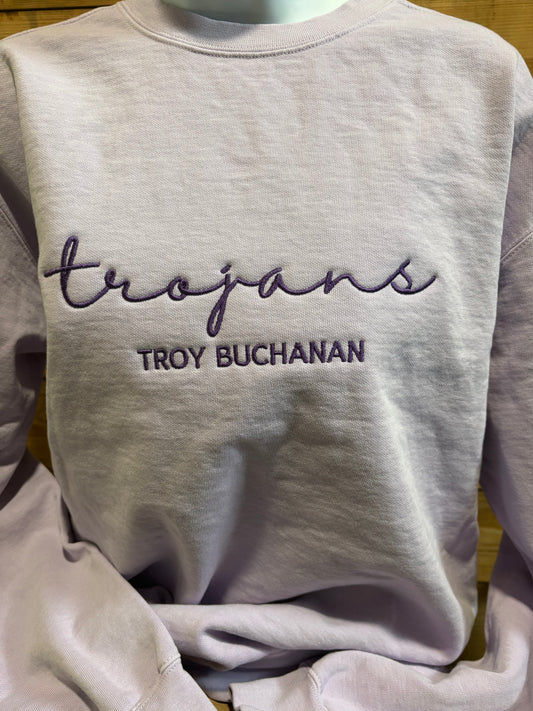 Trojans Troy Buchanan Embroidered Sweatshirt