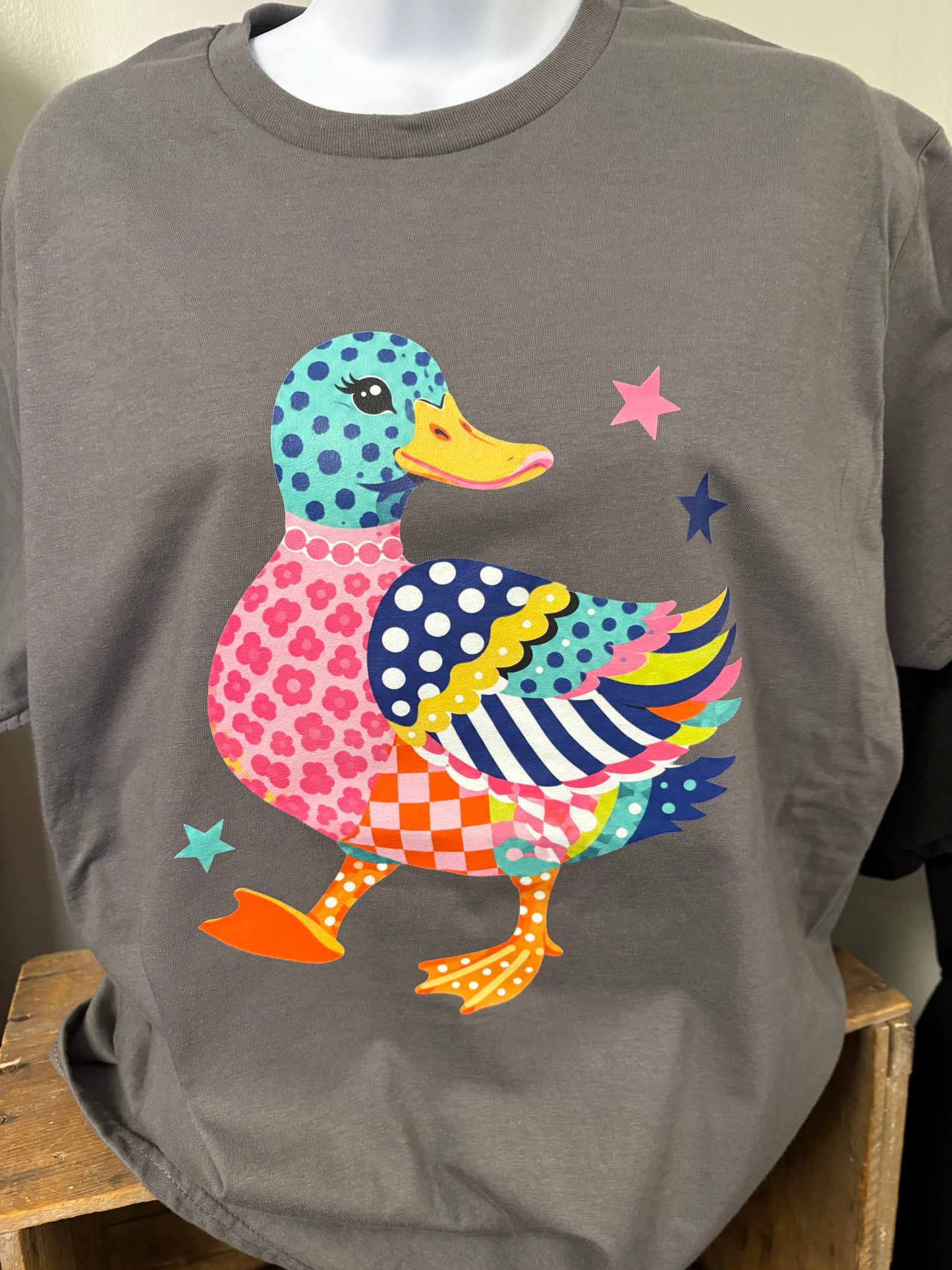 Colorful Preppy Duck Shirt