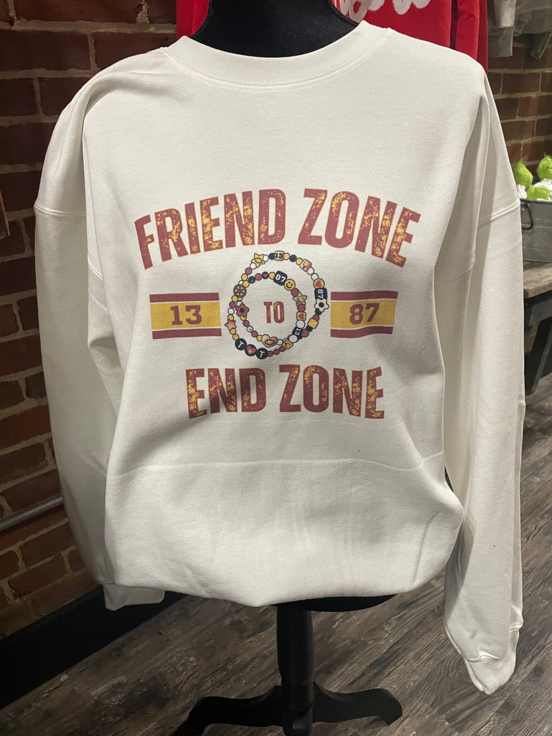 Friend Zone End Zone Shirt – Sweet Butterfly Boutique LLC, image size:1920x2560