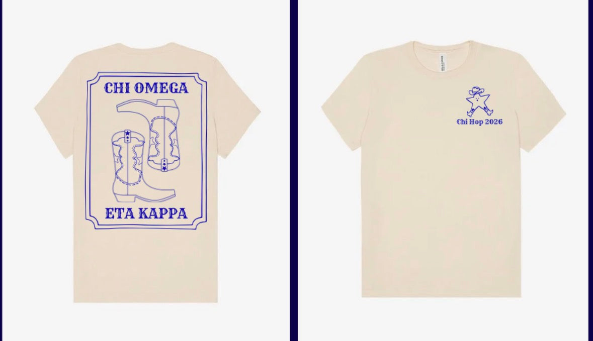 Chi Omega Chi Hop Shirt