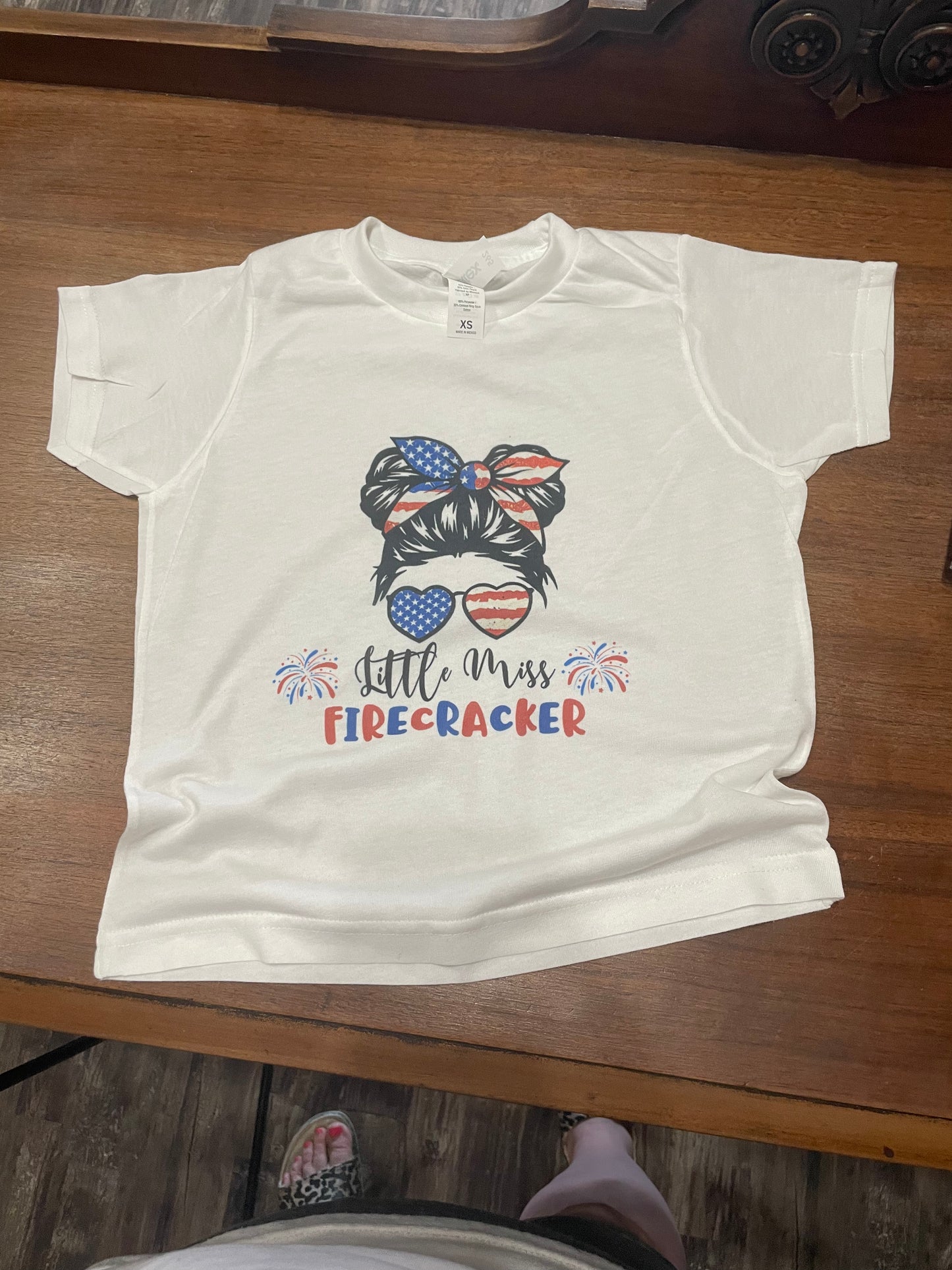 Little Miss Firecracker Shirt