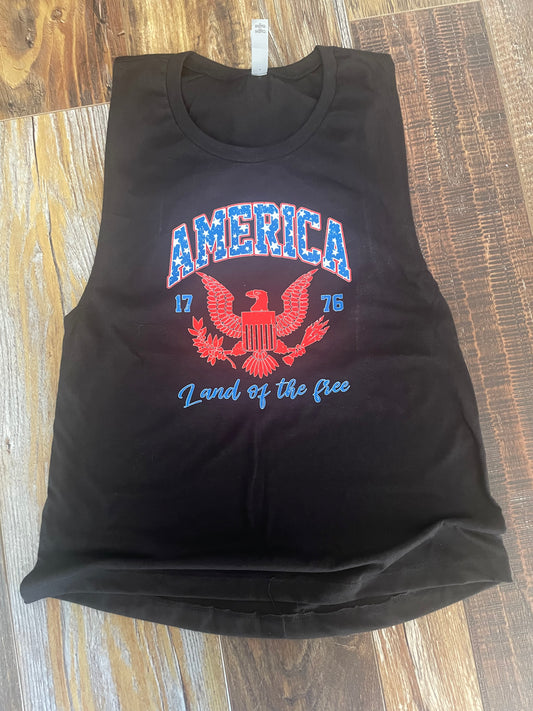 America 1776 Land of the Free Shirt