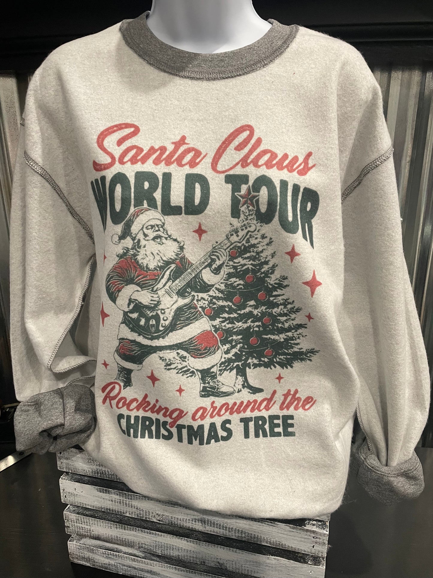 Santa Claus World Tour Inside Sweatshirt