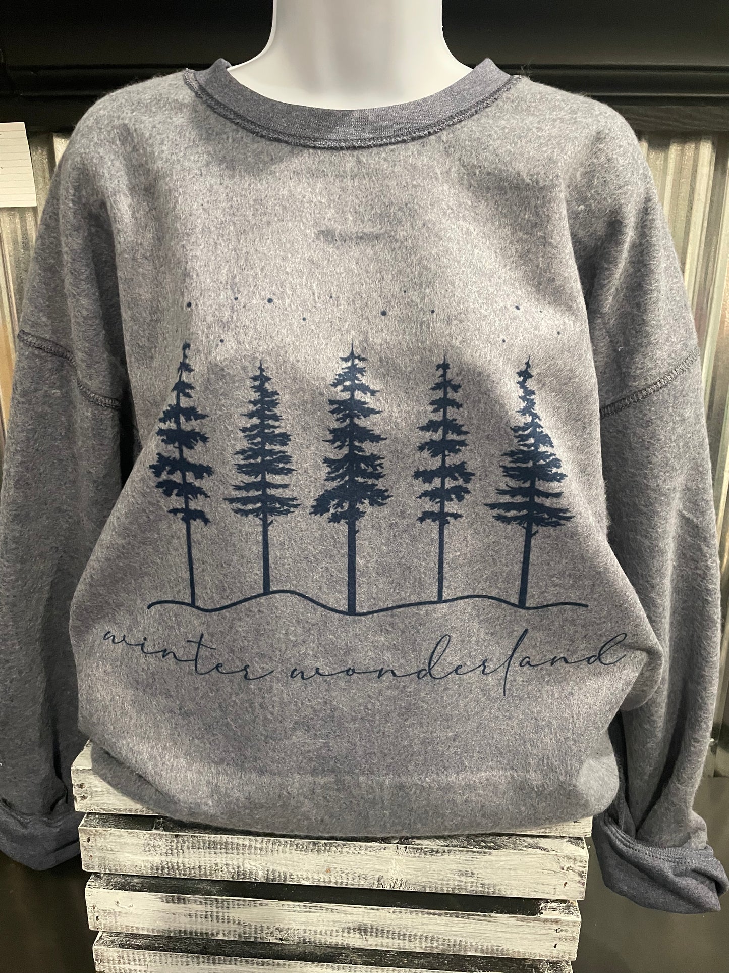 Winter Wonderland Inside Out Sweatshirt