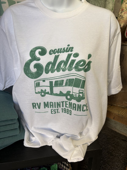 Cousin Eddie’s RV Maintenance Teeshirt