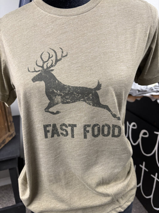 Fast Food Deer Shirt