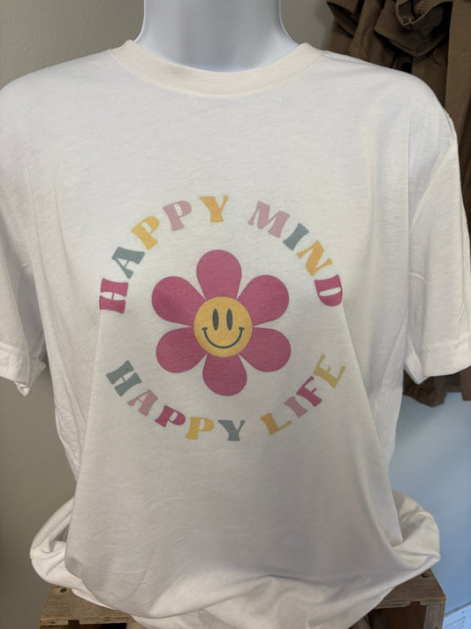 Happy Mind Happy Life Shirt