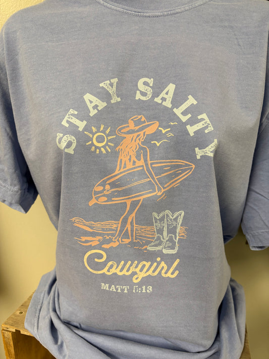 Stay Salty Cowgirl Shirt