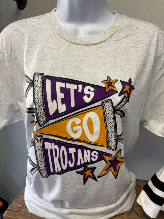 Let’s Go Trojans Banner Shirt