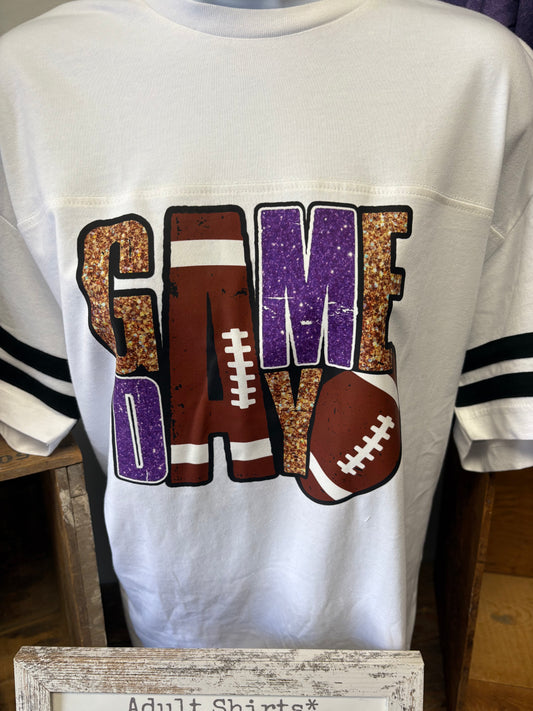 Game Day Varsity Sleeve Football Shirt
