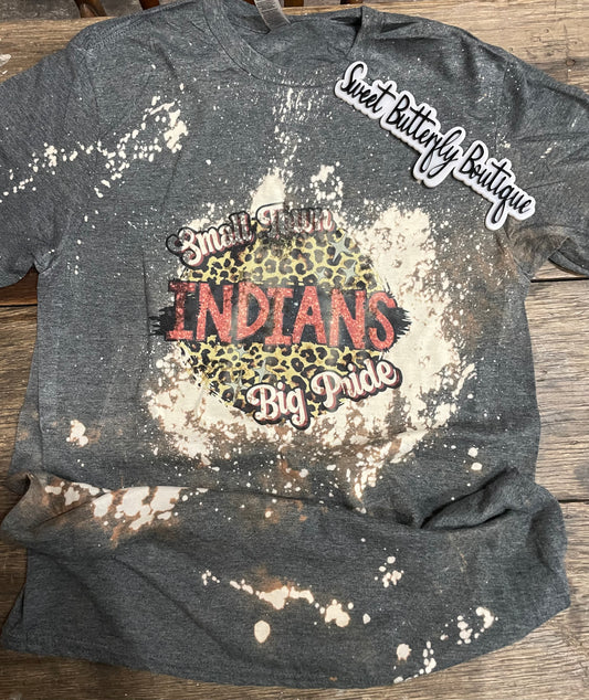 Small Town Big Pride Indians Teeshirt