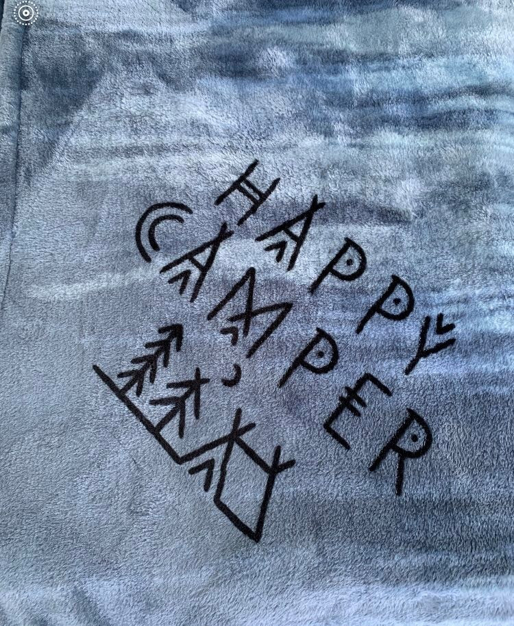 Happy Camper Blanket