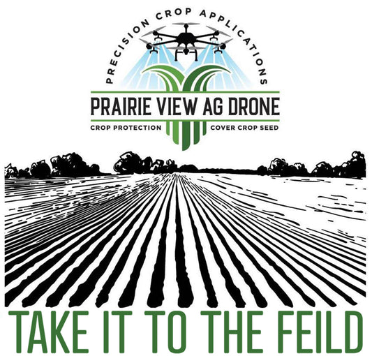 Prairie View AG Drone Sublimation Print