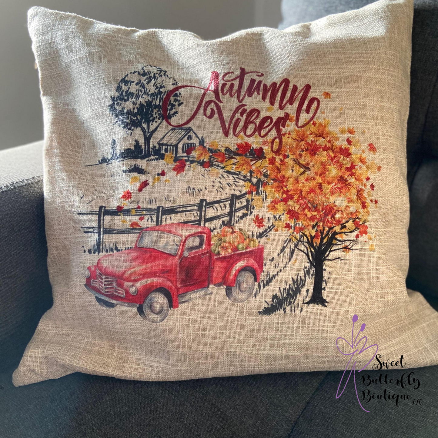 Autumn Vibes Pillow Cover