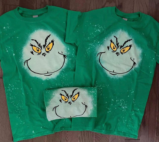 Grinch Face Teeshirt