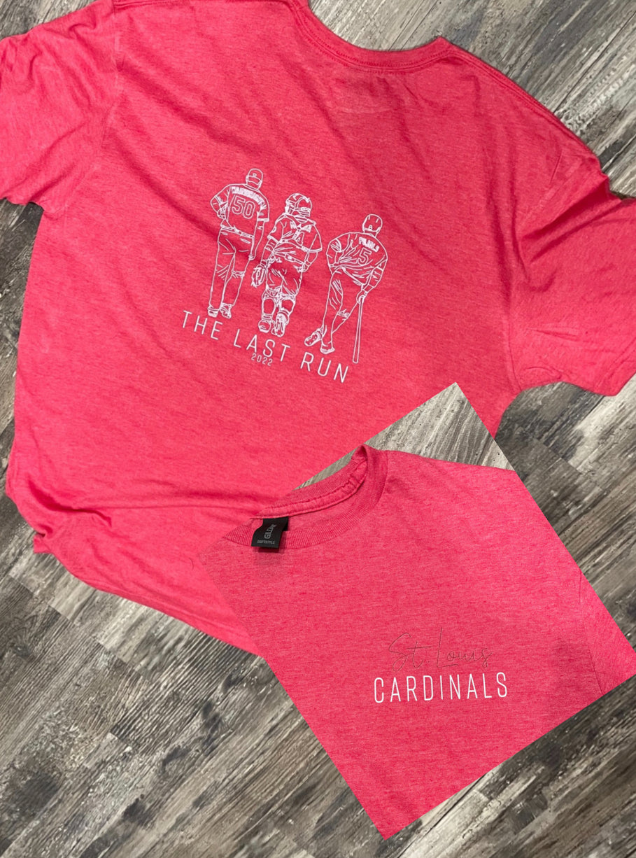 STL Cardinals The Last Run Teeshirt