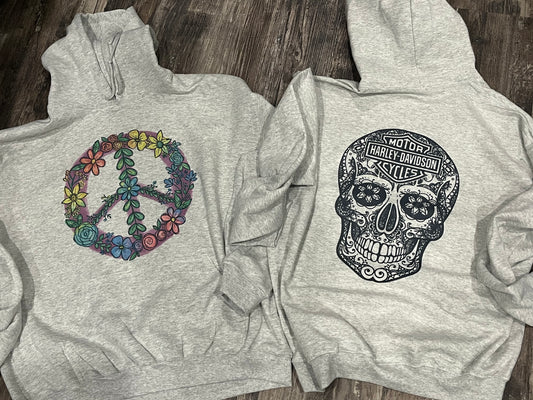 Harley Davidson Skull Shirt