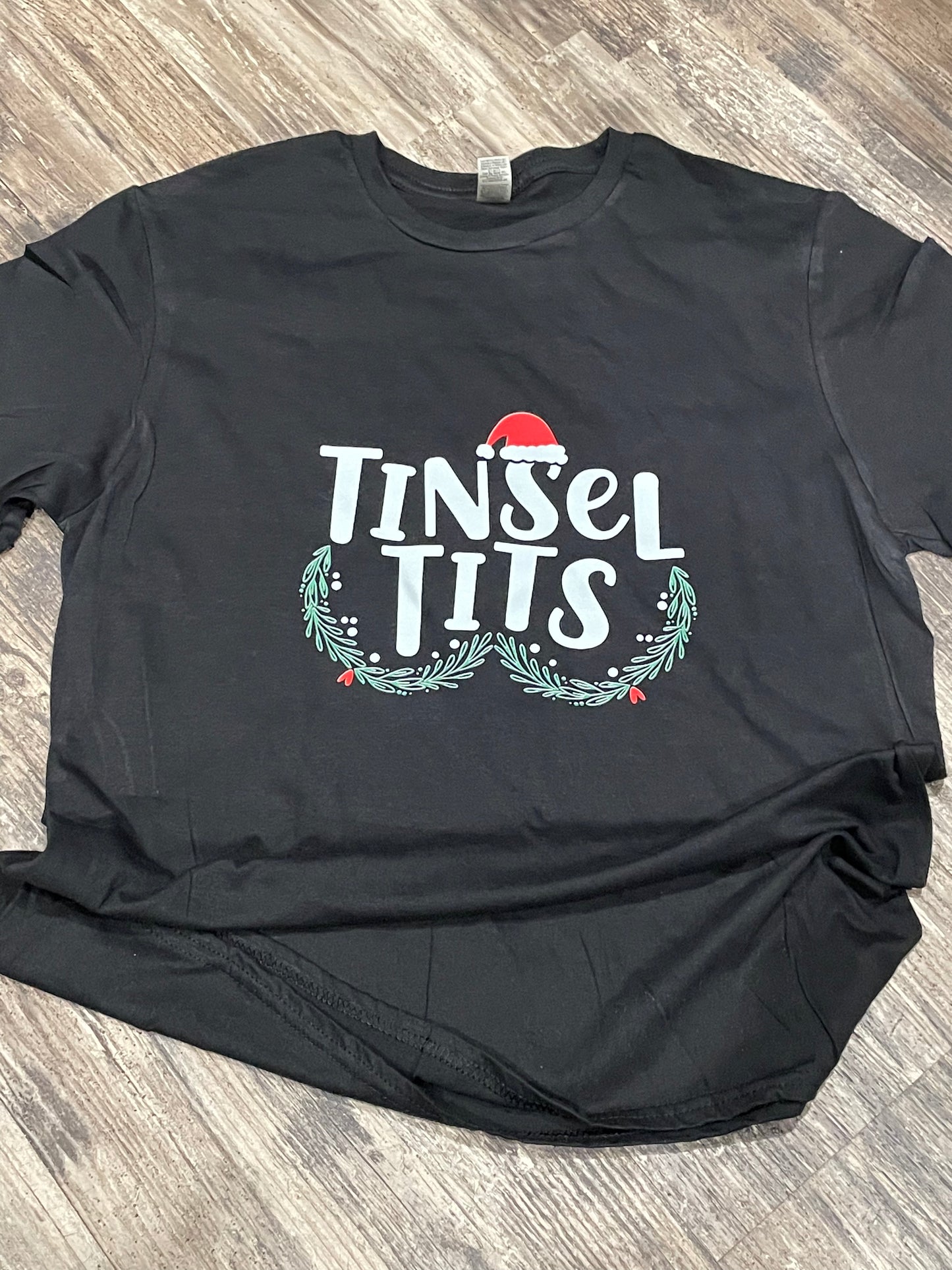 Tinsel Tits Teeshirt