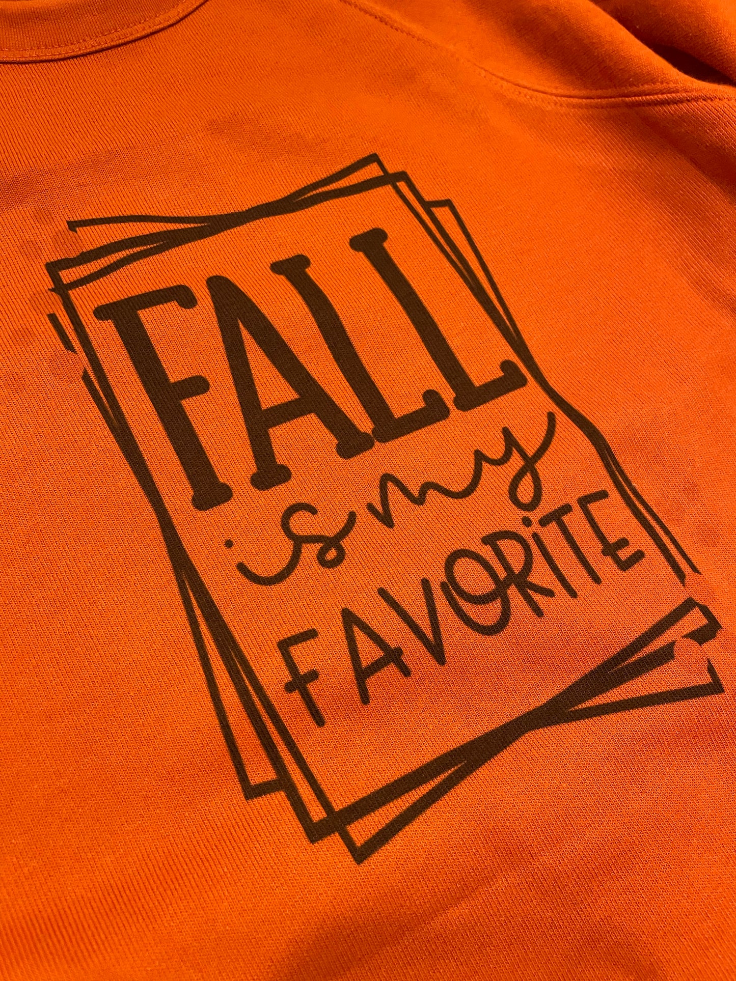 Fall is my Favorite Sweatshirt