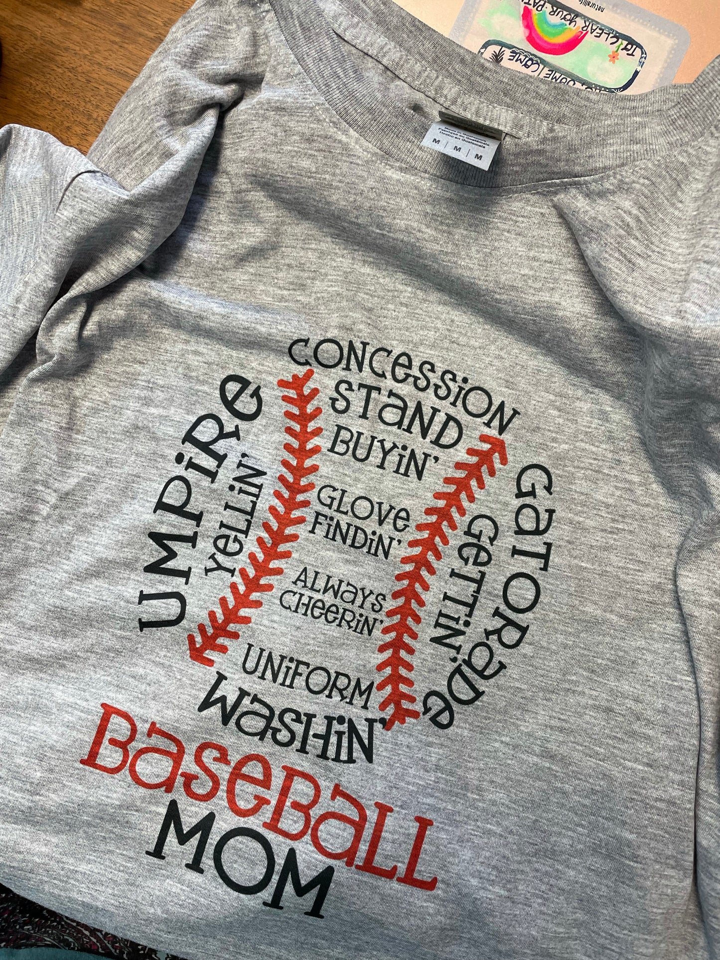 Baseball Mom Teeshirt