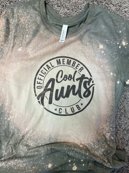 Official Member of the Cool Aunts Club Teeshirt