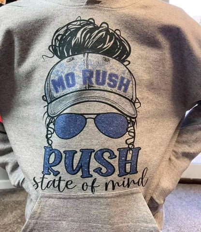MO Rush State of Mind Hoodie (with number)