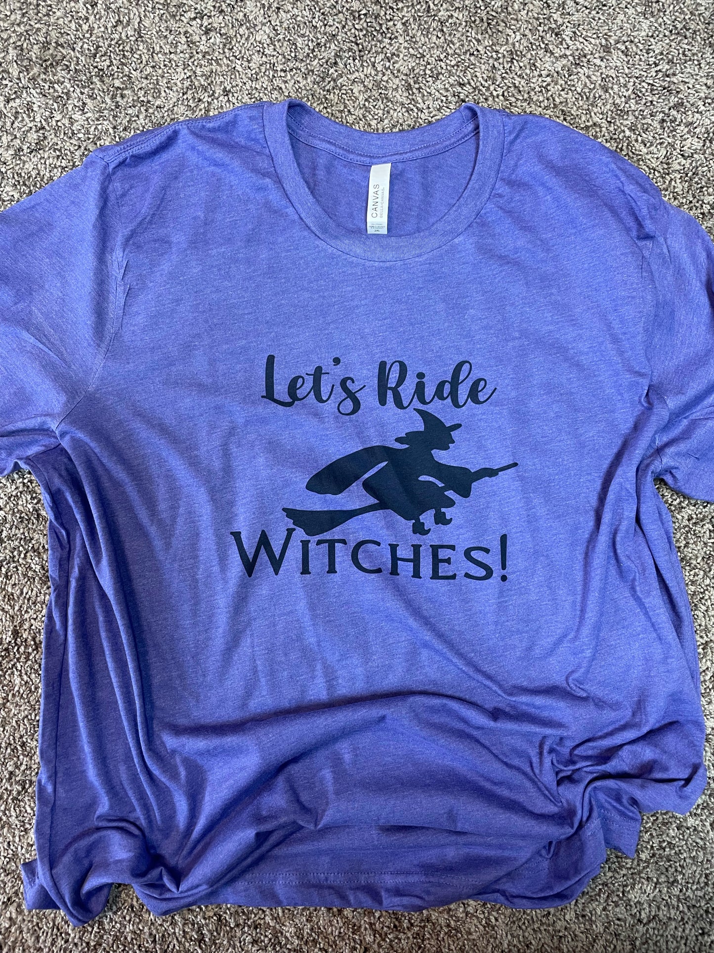 Let’s Ride Witches Teeshirt