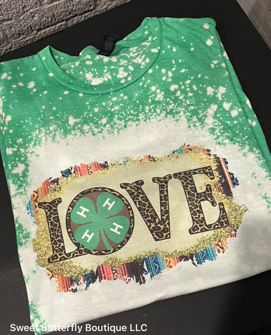 LOVE Shamrock 4H Teeshirt