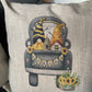Be Kind Gnome Truck Linen Pillow Cover Set