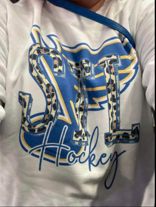 STL Blues Cheetah Hockey Shirt