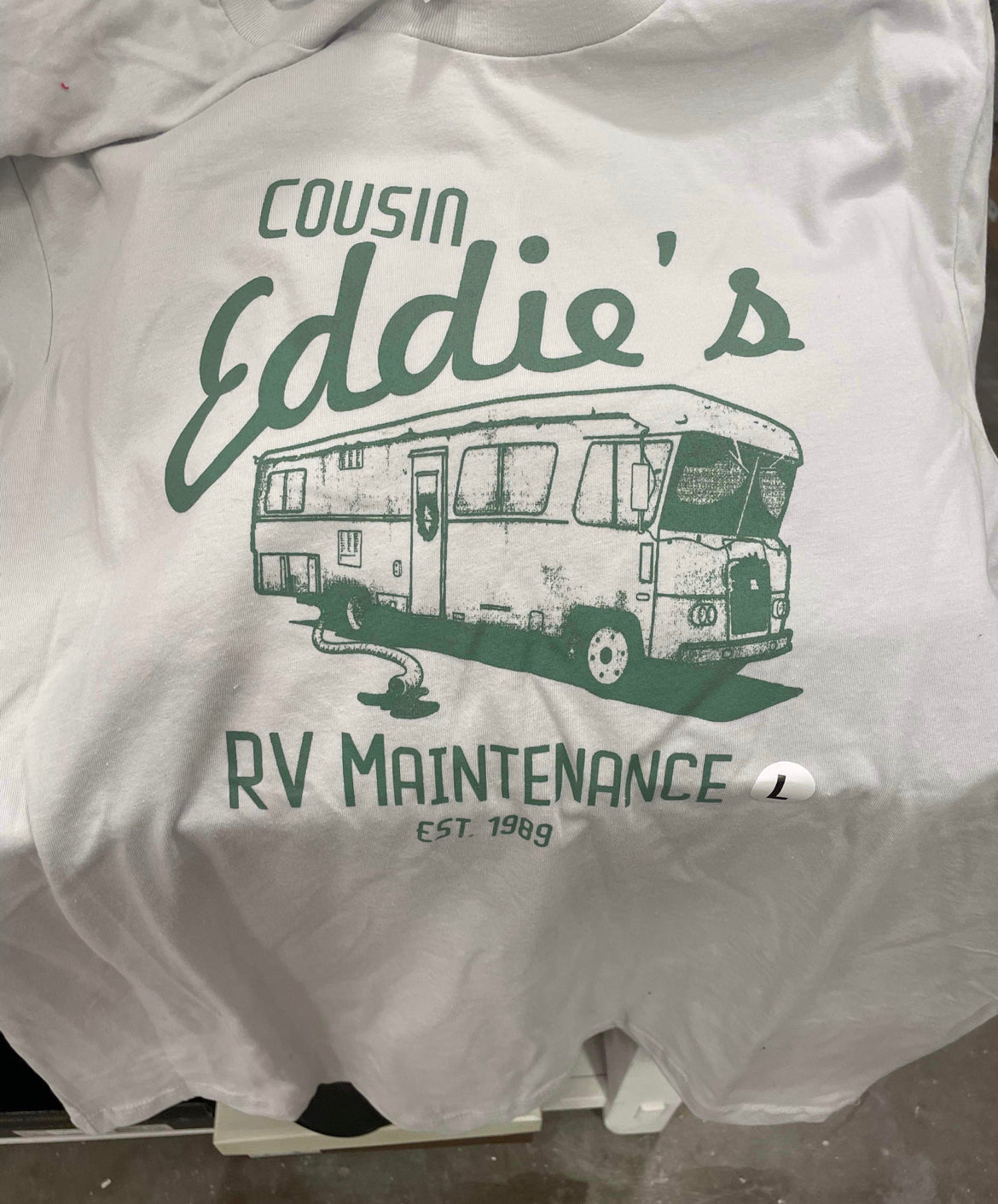 Cousin Eddie’s RV Maintenance Teeshirt