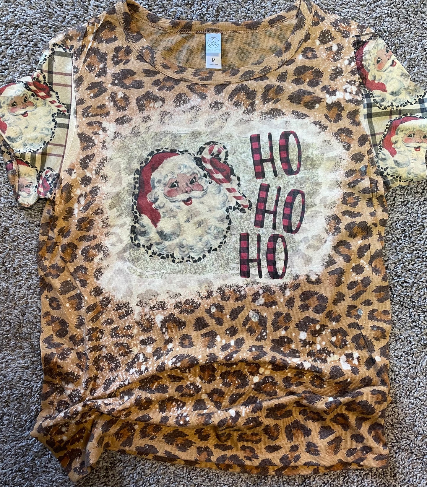 Vintage Santa Ho Ho Ho Teeshirt