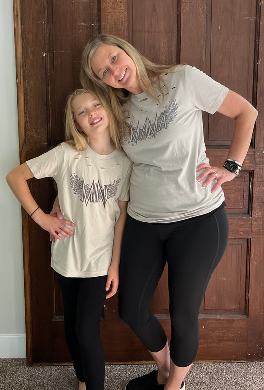 Mama and Mini with Wings