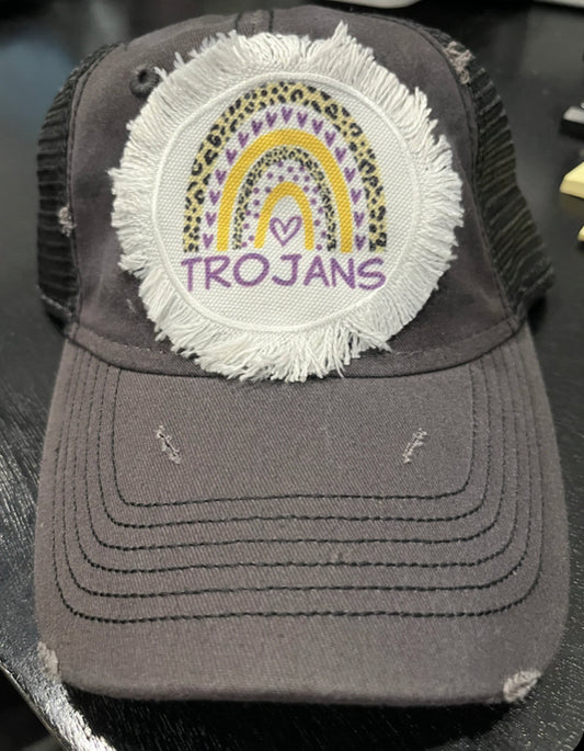 Trojans Rainbow Patch Hat