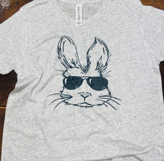 Youth Bunny with Sunglasses Shirt