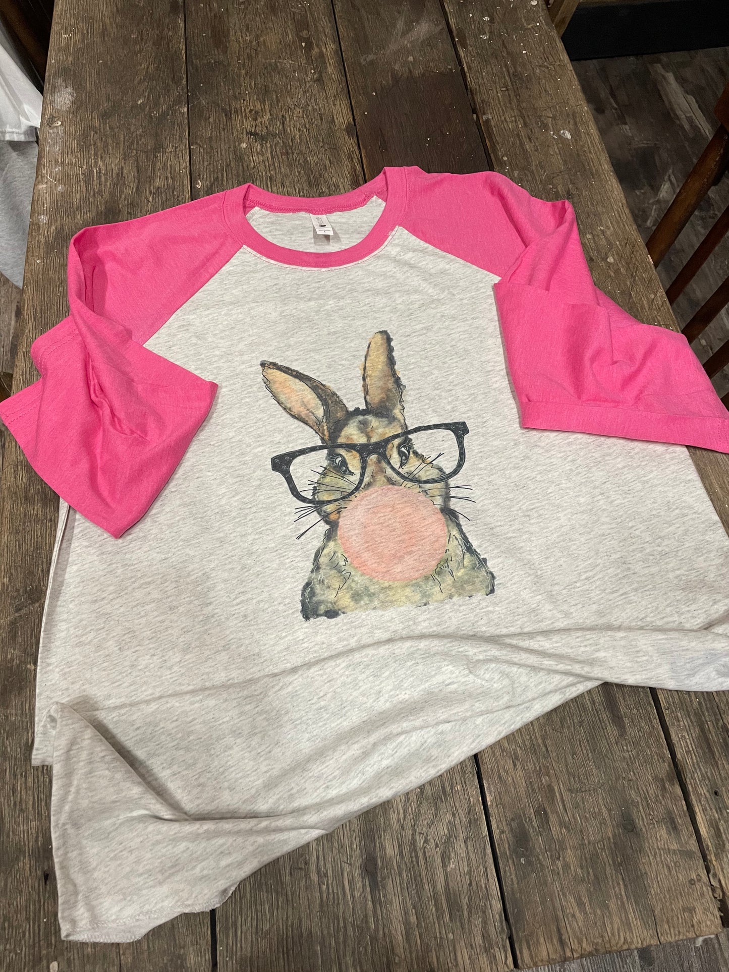 Bunny Blowing Bubble Shirt
