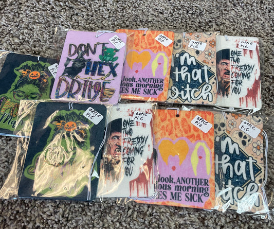Halloween Car Freshies