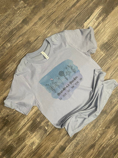 Grandma’s Garden Custom Teeshirt