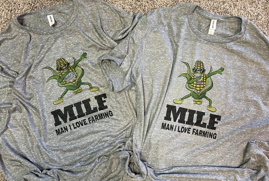 MILF Man I Love Farming Teeshirt