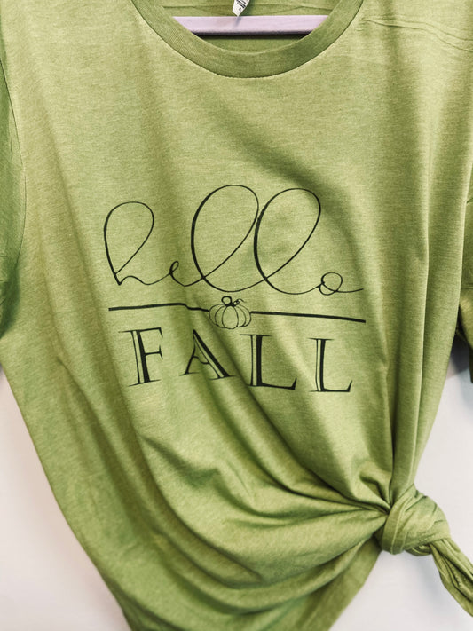 Hello Fall Teeshirt