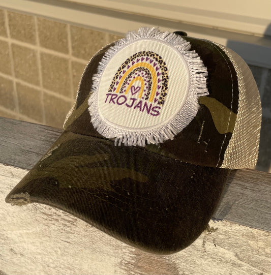 Trojans Rainbow Patch Hat