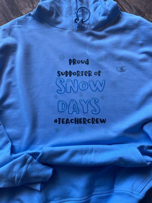 Proud Supporter of Snow Day #teacherlife Teeshirt