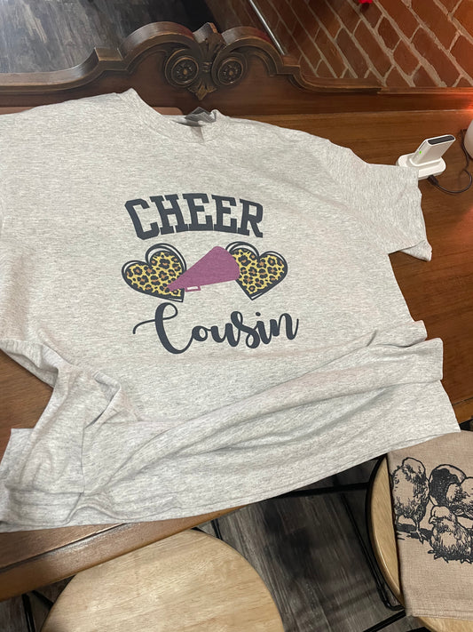 Cheer Cousin Teeshirt