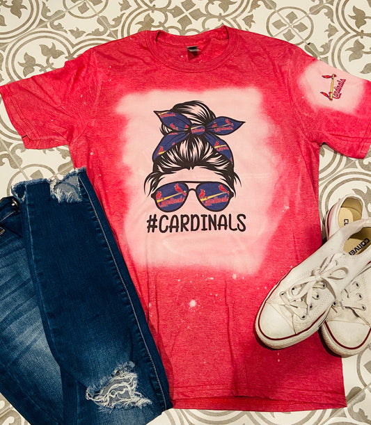 Cards messy bun